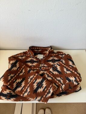 American eagle Aztec Sherpa jacket